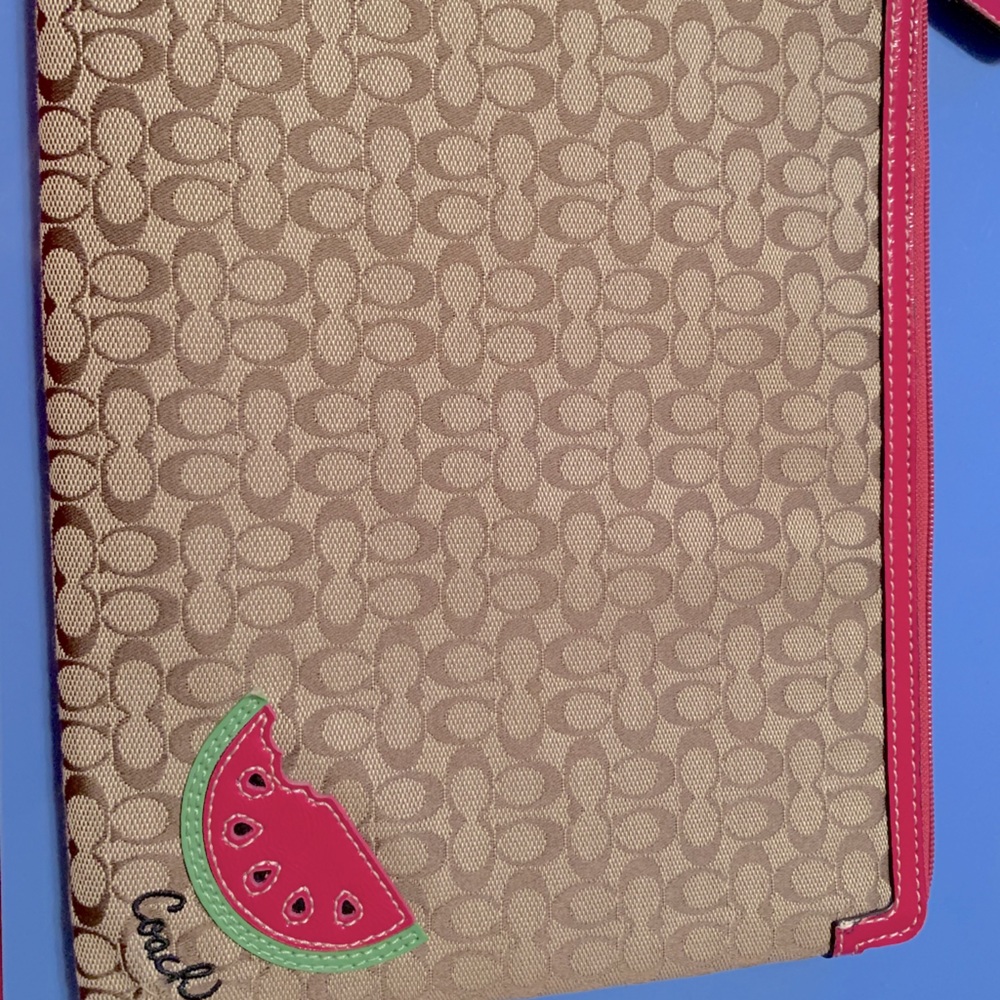 Coach Tablet Pouch